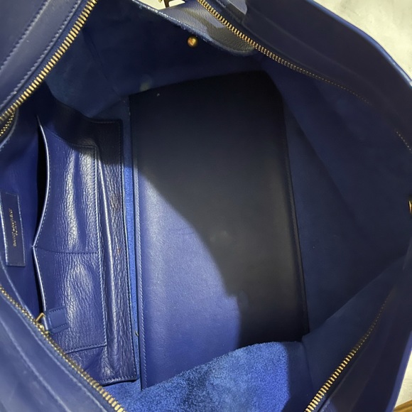 Ysl Tote Bag Indigo color - Picture 4 of 4